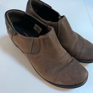 Merrell Veranda Cloudy Brown Leather Ankle Boots , Size 9.5